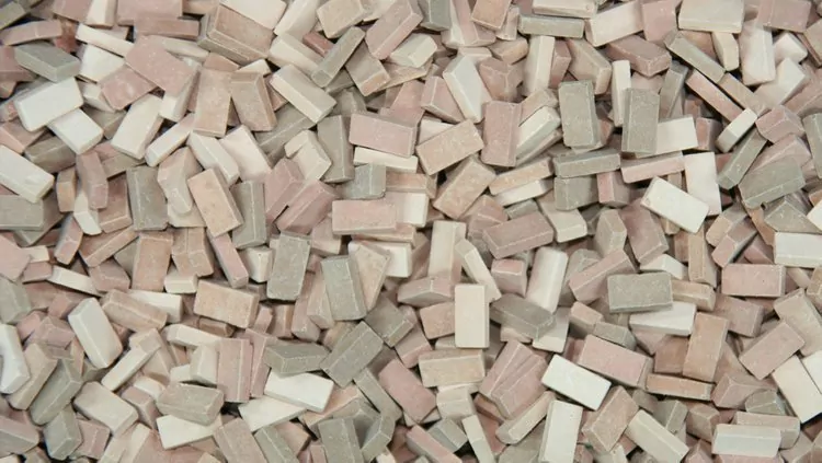Juweela: Cegła RF - Mix terakoty (4000 szt) - tantis.pl