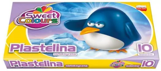 Plastelina. 10 kolorów