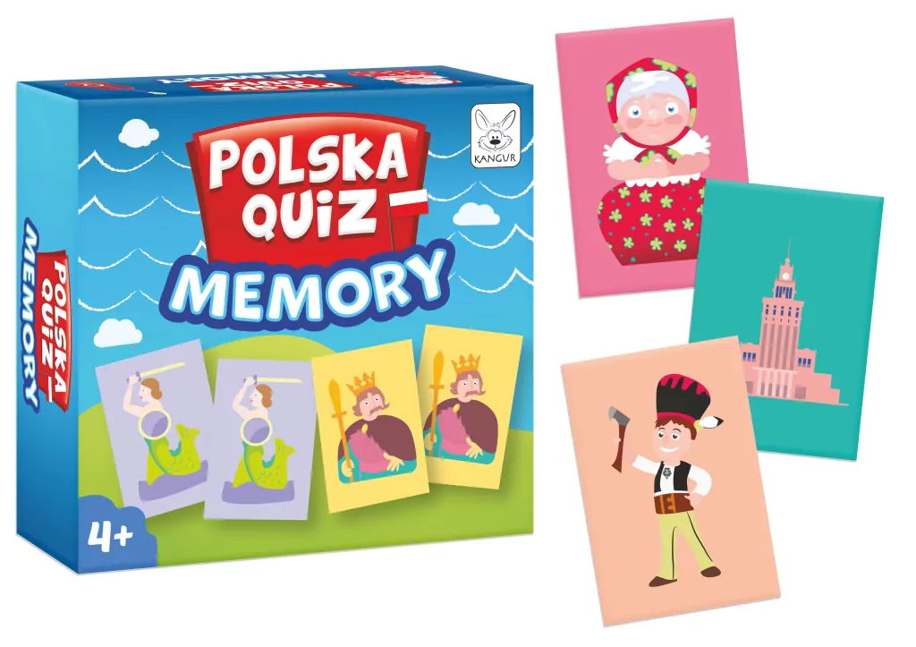 Kangur. Polska Quiz Memory 4+ - tantis.pl