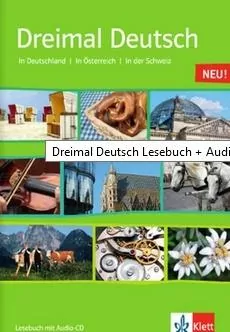 Dreimal Deutsch Neu. Lesebuch z płytą CD - tantis.pl