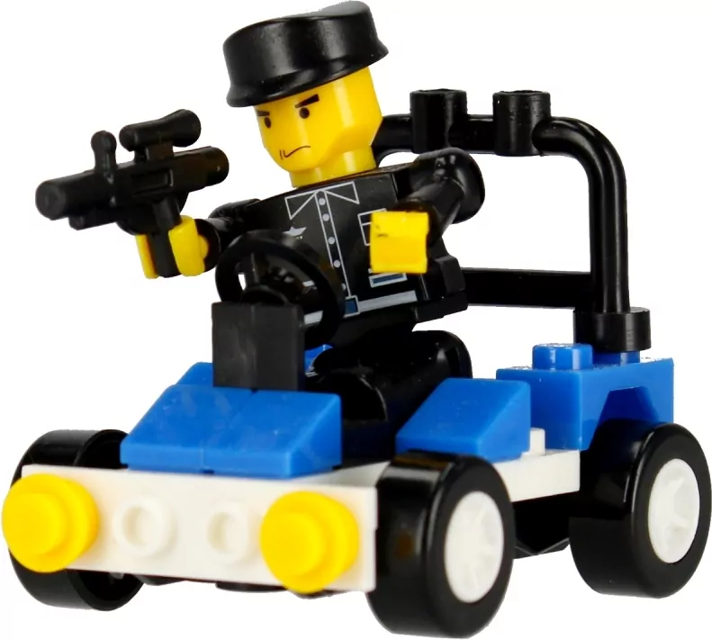 Klocki konstrukcyjne Policja ALLEBOX - tantis.pl