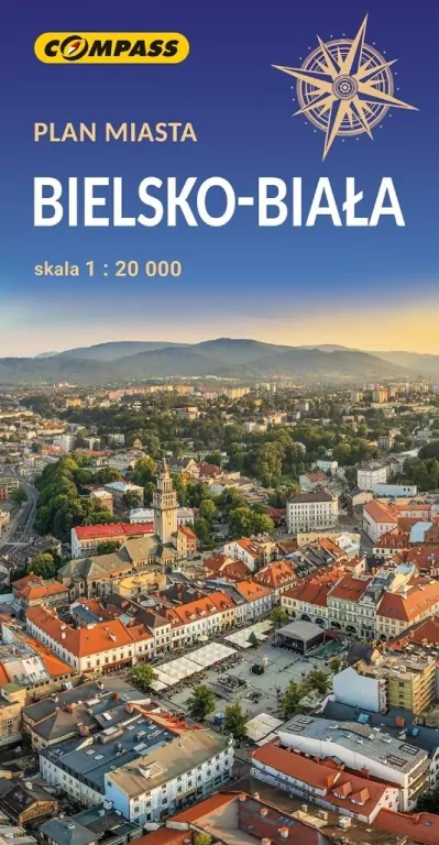 Plan miasta - Bielsko-Biała 1:20 000 - tantis.pl