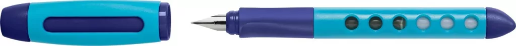 Pióro wieczne dla leworęcznych. Scribolino, niebieskie - tantis.pl
