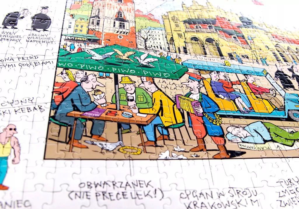 Puzzle 1000. Kraków - tantis.pl