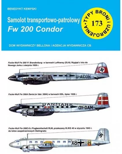 Samolot transportowy Focke-Wulf Fw 200 Condor - tantis.pl
