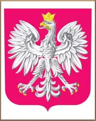 Godło RP w ramce
