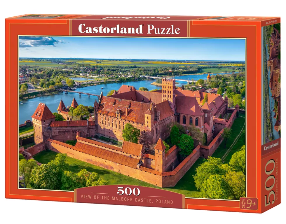 Castor. Puzzle 500. View of The Malbork Castle - tantis.pl