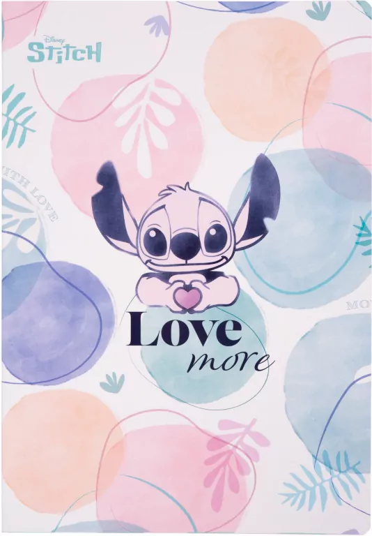 Zeszyt A4 60 k. kratka. Disney Fashion Stitch 6 sztuk - tantis.pl