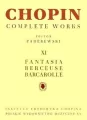 Chopin Complete Works XI. Fantasia Berceuse Barcarolle - tantis.pl
