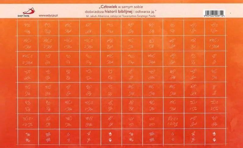 Paginatory - naklejki pomarańczowe - tantis.pl