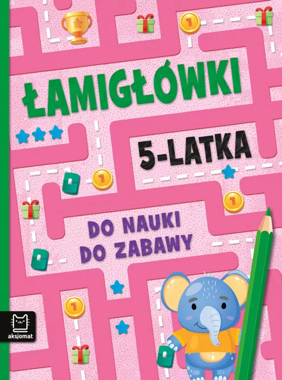 Łamigłówki 5-latka. Do nauki do zabawy - tantis.pl