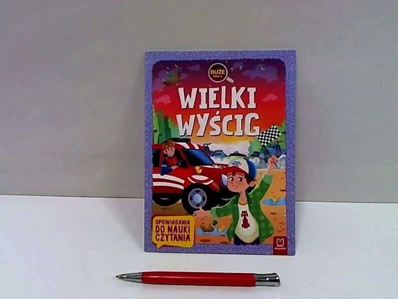 Wielki wyścig. Opowiadania do nauki czytania - tantis.pl