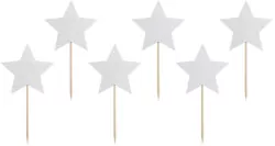 Dekoracje do muffinek Gwiazdki