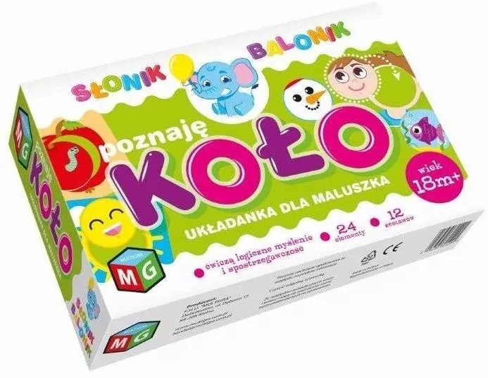 Poznaję koło. Słonik Balonik - tantis.pl