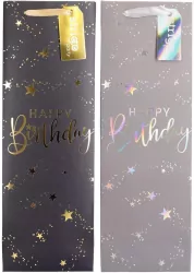 Torba prezentowa Party 12x36x9cm mix STRIGO