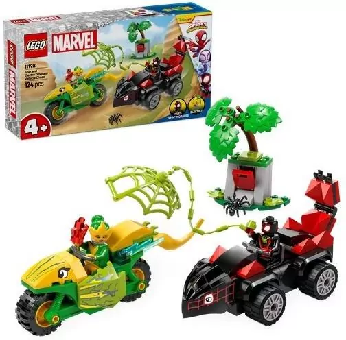 LEGO® Pościg Spina za Electro w dinopojeździe 11198 - tantis.pl