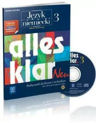 Alles Klar Neu 3. Język niemiecki. Podręcznik do liceum i technikum +CD. Zakres podstawowy