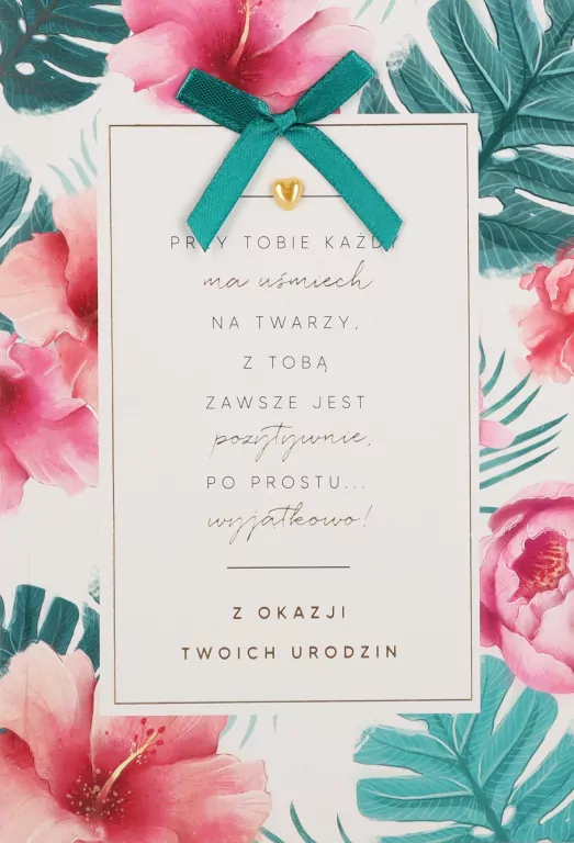 KARNET URODZINY B6 Z KOP PD KOBIETA HM 200-2370 - tantis.pl