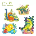 CzuCzu. Puzzle progresywne. 71 Dinozaury - tantis.pl