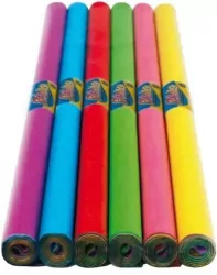 Bibuła gładka A3 12 arkuszy w rolce mix