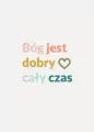Kartka składana. Bóg jest dobry - tantis.pl