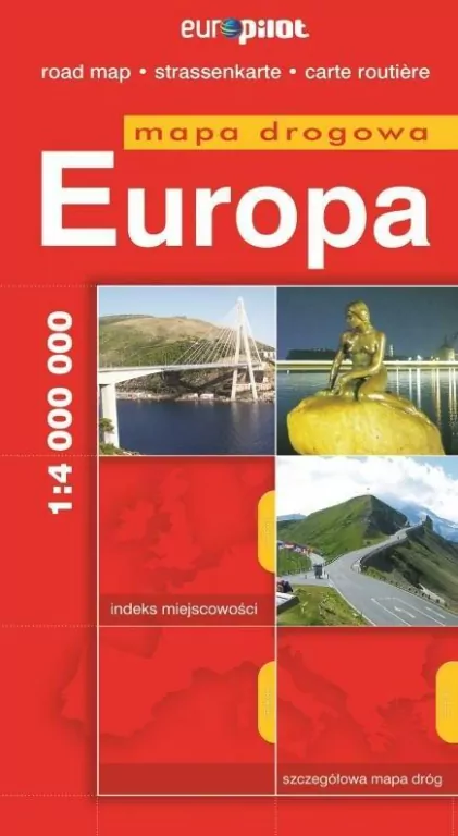 Mapa Drogowa EuroPilot. Europa - tantis.pl