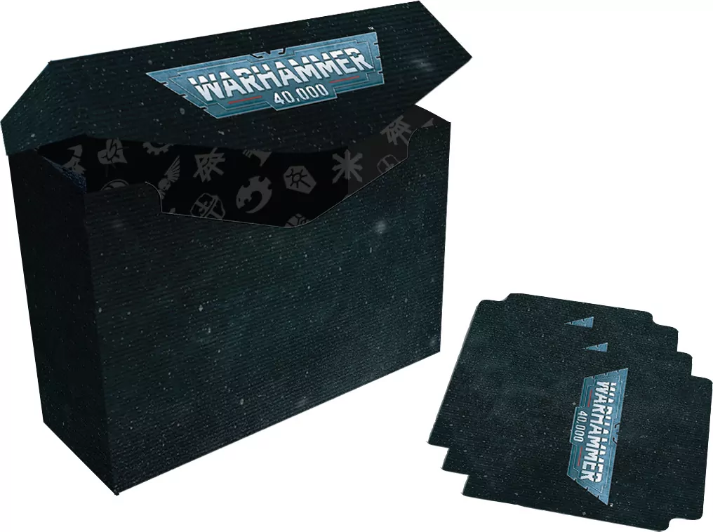 Ultra-Pro: Warhammer 40,000 - Index Card Deck Box - Universal - tantis.pl