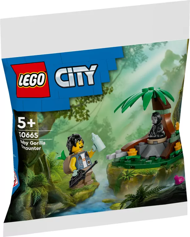 LEGO® City. Spotkanie z małym gorylem 30665 - tantis.pl