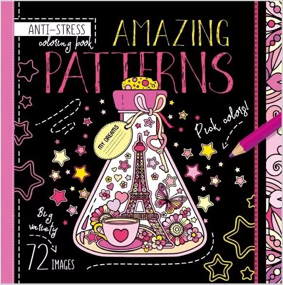 Kolorowanka antystresowa 200x200 Amazing Patter - tantis.pl
