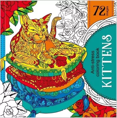 Kolorowanka antystresowa Kittens
