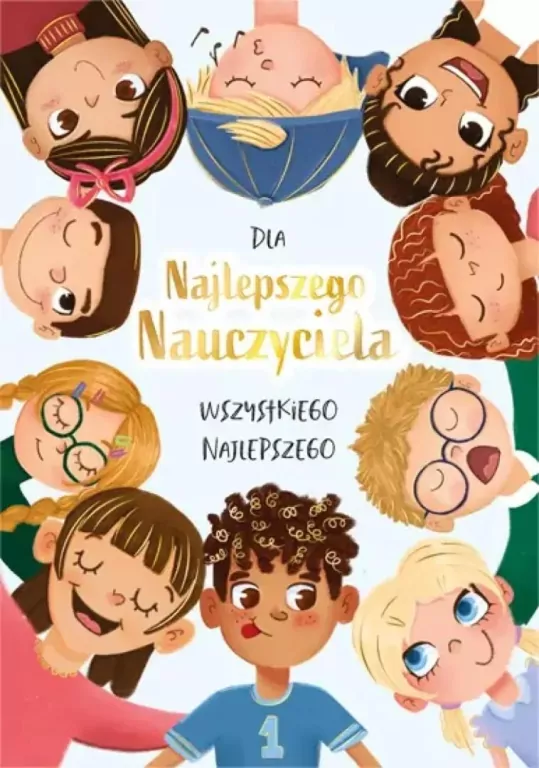 Karnet B6 Najlepszy nauczyciel - dzieci - tantis.pl