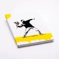Notes A5/128K Banksy - The Flower Thrower - tantis.pl