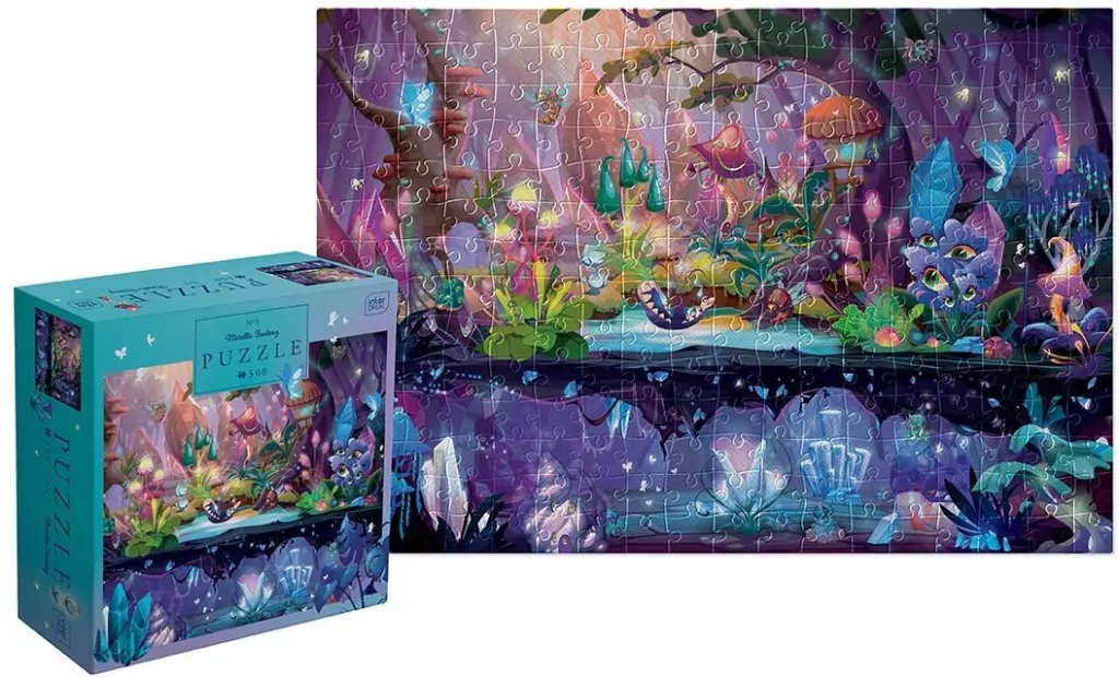 Puzzle 500 Metallic Fantasy Magic Forest - tantis.pl