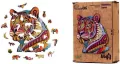 Puzzle drewniane eko 73 Tajemniczy tygrys A4 - tantis.pl