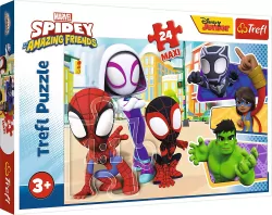 Puzzle 24 Maxi Spidey i przyjaciele