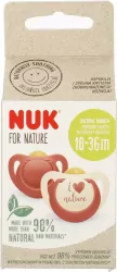 NUK. For nature. Smoczki. 18-36 miesięcy. Biały i czerwony