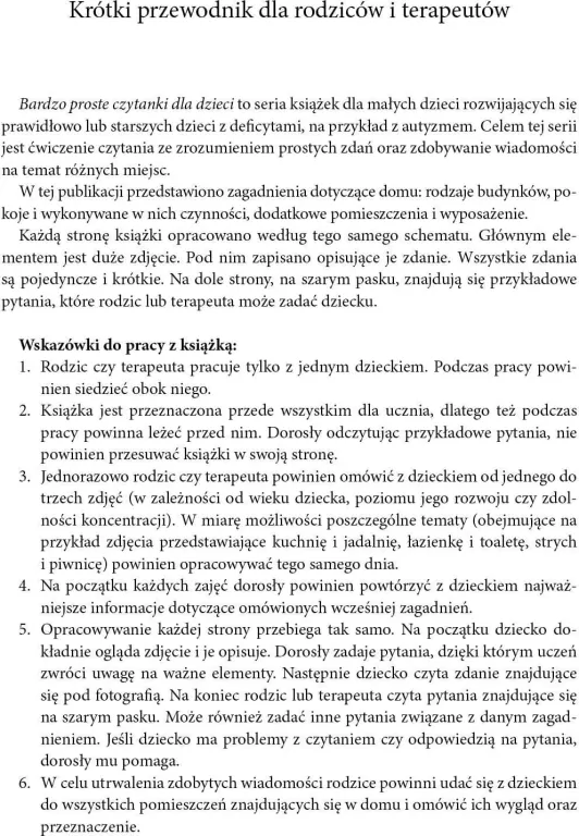 Dom. Bardzo proste czytanki - tantis.pl