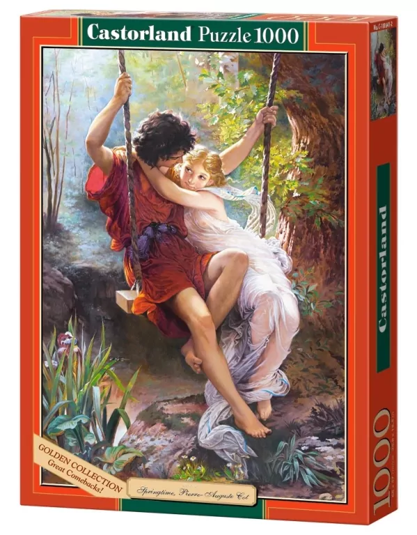 Puzzle 1000. Zakochani na huśtawce - tantis.pl