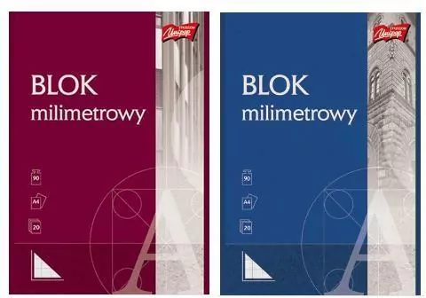 Blok milimetrowy A4/20K - tantis.pl