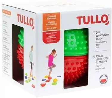 Półkula sensoryczna. Czerwona/zielona - tantis.pl