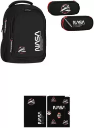 Pakiet NASA: Plecak / piórnik saszetka / GRATIS Teczka z gumką