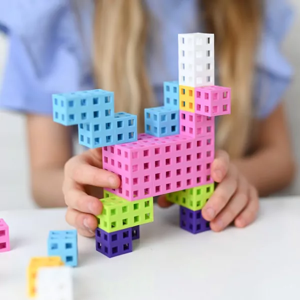Klocki Meli Cube Pink Edu 300 elementów - tantis.pl