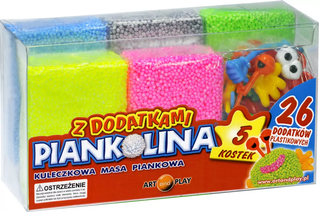 Piankolina z dodatkami. Kuleczkowa masa piankowa - tantis.pl