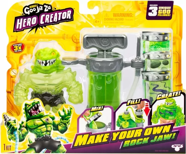 *****Goo Jit Zu Hero Creator Rock Jaw 42947 - tantis.pl