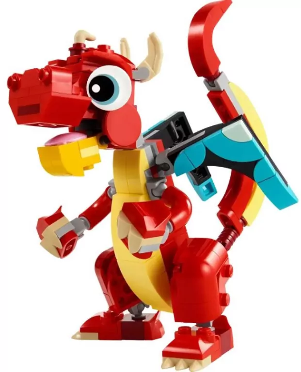 LEGO® Creator. Czerwony smok 31145 - tantis.pl