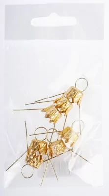 Zawieszka do ozdób świątecznych złota