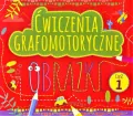 Ćwiczenia grafomotoryczne. Obrazki. Część 1 - tantis.pl