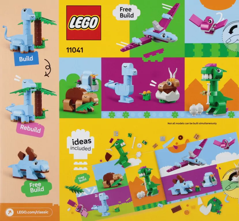 LEGO® Kreatywne dinozaury 11041 - tantis.pl
