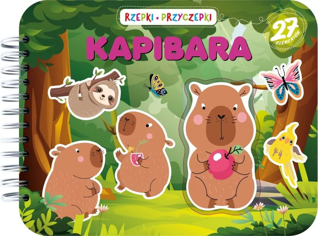Rzepki-przyczepki. Kapibara - tantis.pl