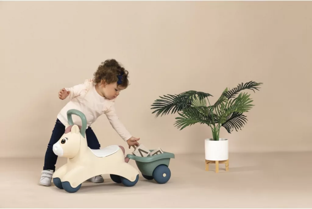 Kucyk z przyczepką jeździk - tantis.pl